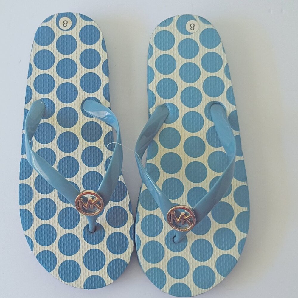 Michael Kors Flip Flops Size 8